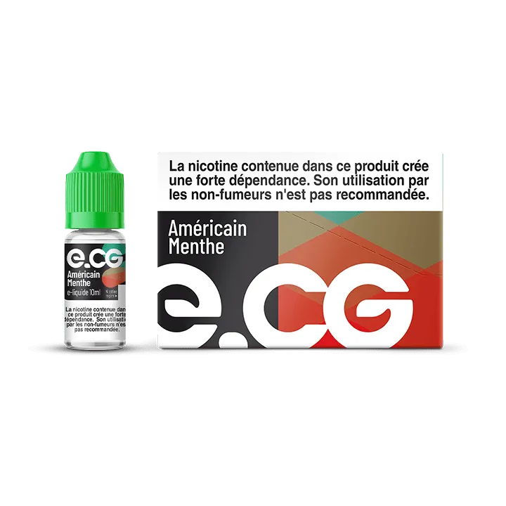 E-liquide e-CG Américain / Menthe à Reims | Bar Tabac du Rond Point