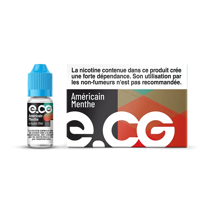 E-liquide e-CG Américain / Menthe à Reims | Bar Tabac du Rond Point