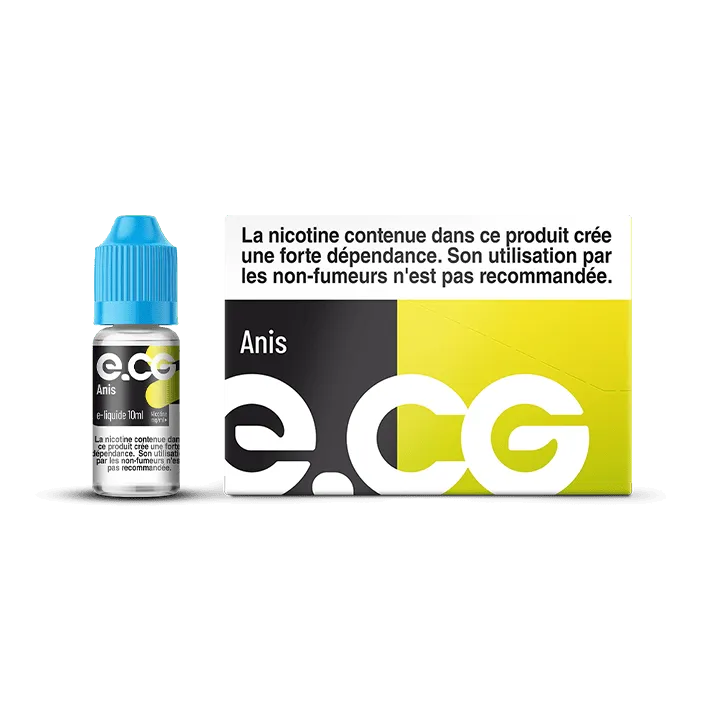 E-liquide e-CG Anis à Reims | Bar Tabac du Rond Point
