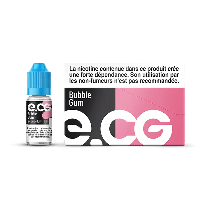 E-liquide e-CG Bubble gum à Reims | Bar Tabac du Rond Point