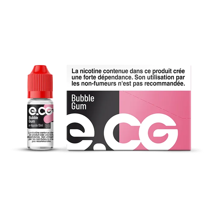 E-liquide e-CG Bubble gum à Reims | Bar Tabac du Rond Point