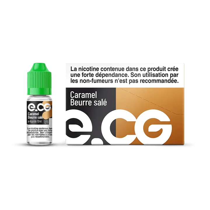 E-liquide e-CG Caramel beurre salé à Reims | Bar Tabac du Rond Point