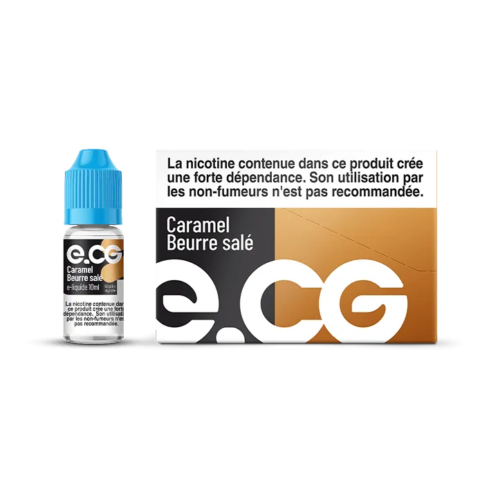 E-liquide e-CG Caramel beurre salé à Reims | Bar Tabac du Rond Point