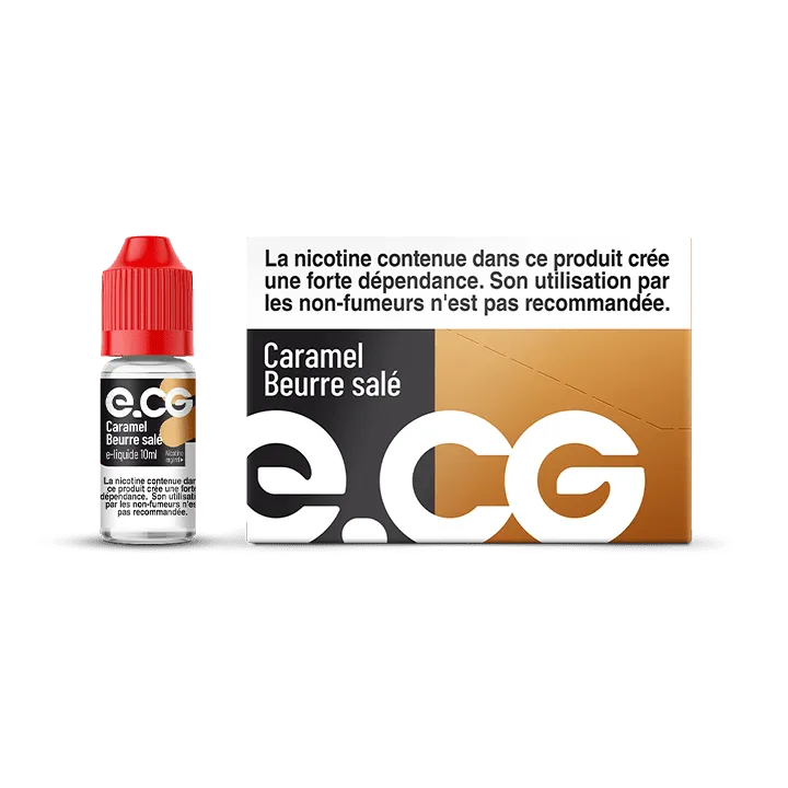 E-liquide e-CG Caramel beurre salé à Reims | Bar Tabac du Rond Point