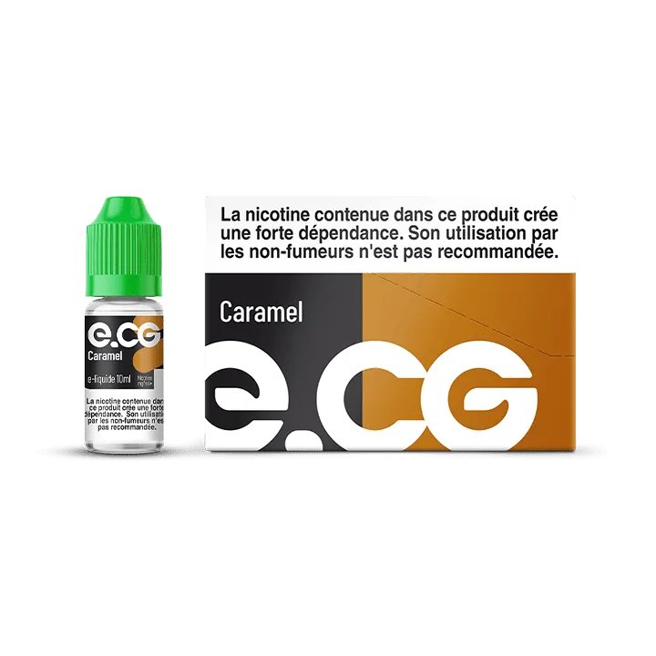 E-liquide e-CG Caramel à Reims | Bar Tabac du Rond Point