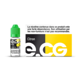 E-liquide e-CG Citron à Reims | Bar Tabac du Rond Point