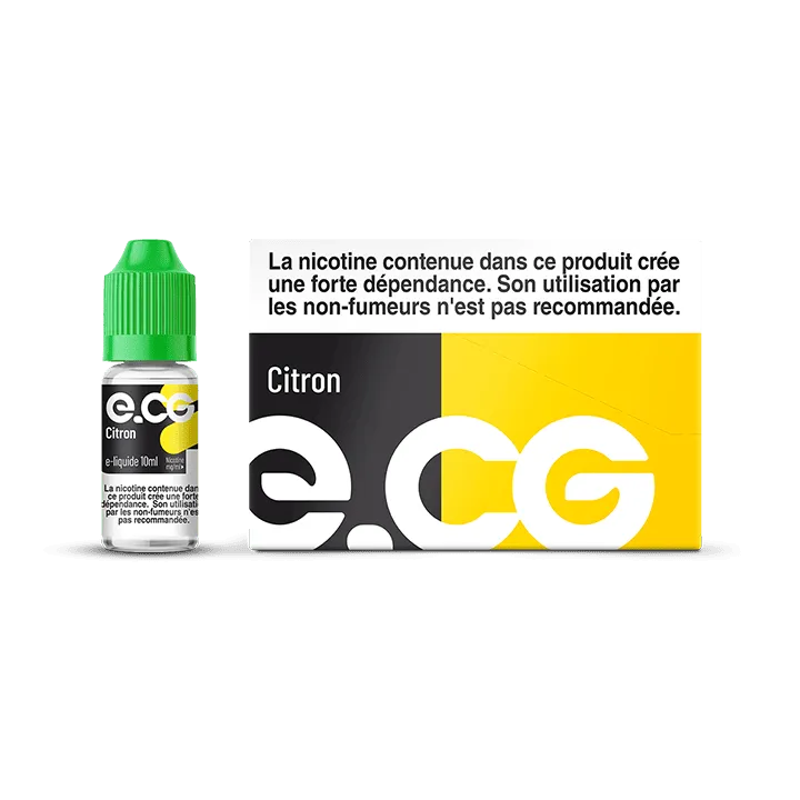 E-liquide e-CG Citron à Reims | Bar Tabac du Rond Point