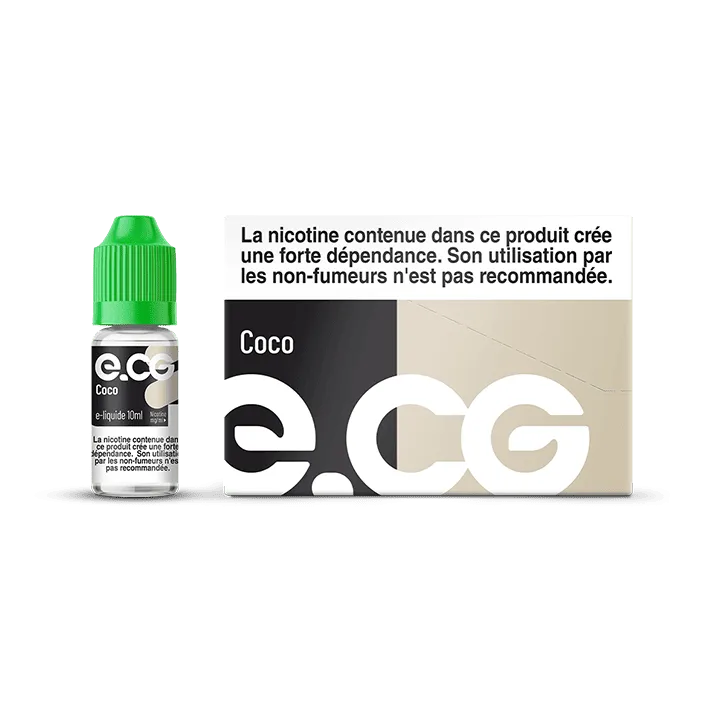 E-liquide e-CG Coco à Reims | Bar Tabac du Rond Point
