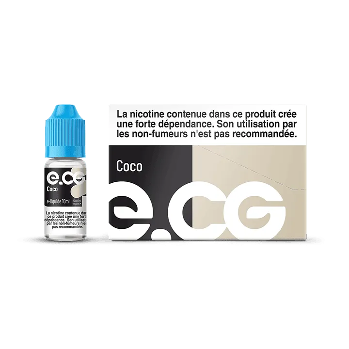 E-liquide e-CG Coco à Reims | Bar Tabac du Rond Point
