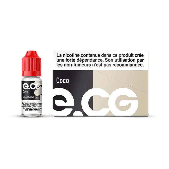 E-liquide e-CG Coco à Reims | Bar Tabac du Rond Point