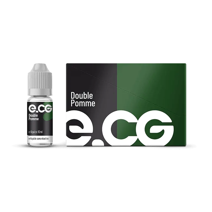 E-liquide e-CG Double pomme à Reims | Bar Tabac du Rond Point