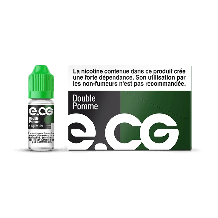 E-liquide e-CG Double pomme à Reims | Bar Tabac du Rond Point