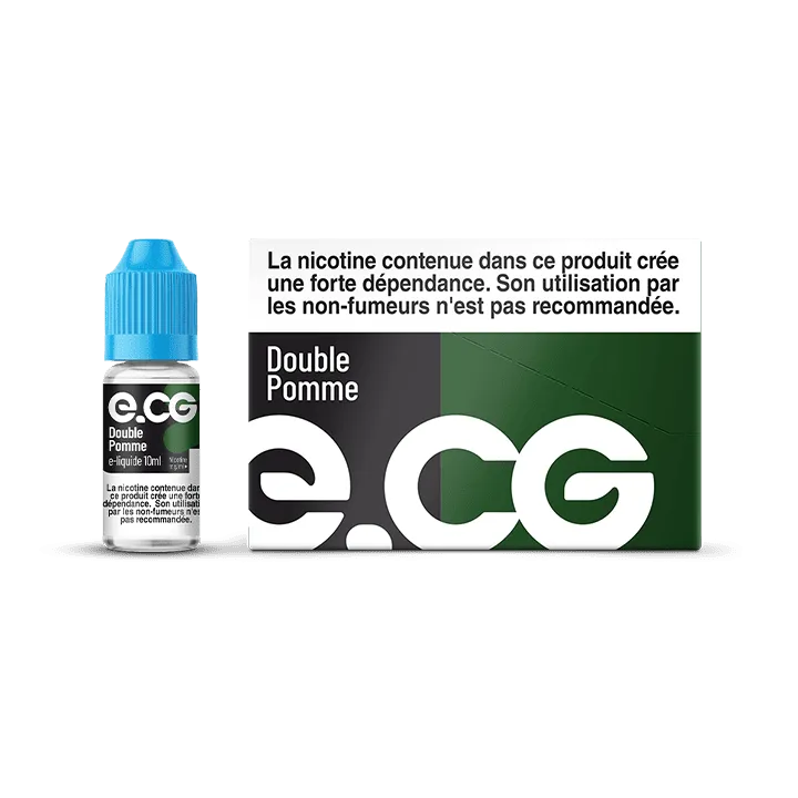 E-liquide e-CG Double pomme à Reims | Bar Tabac du Rond Point
