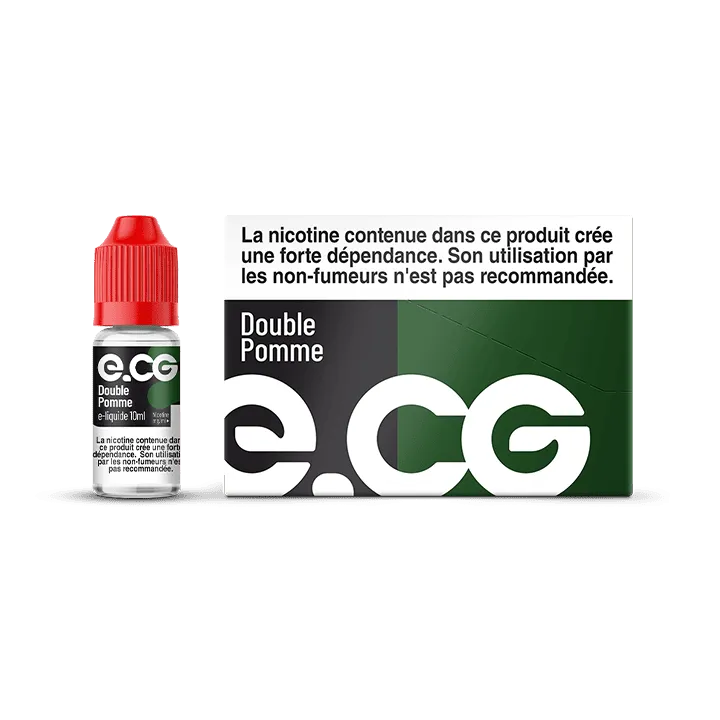 E-liquide e-CG Double pomme à Reims | Bar Tabac du Rond Point