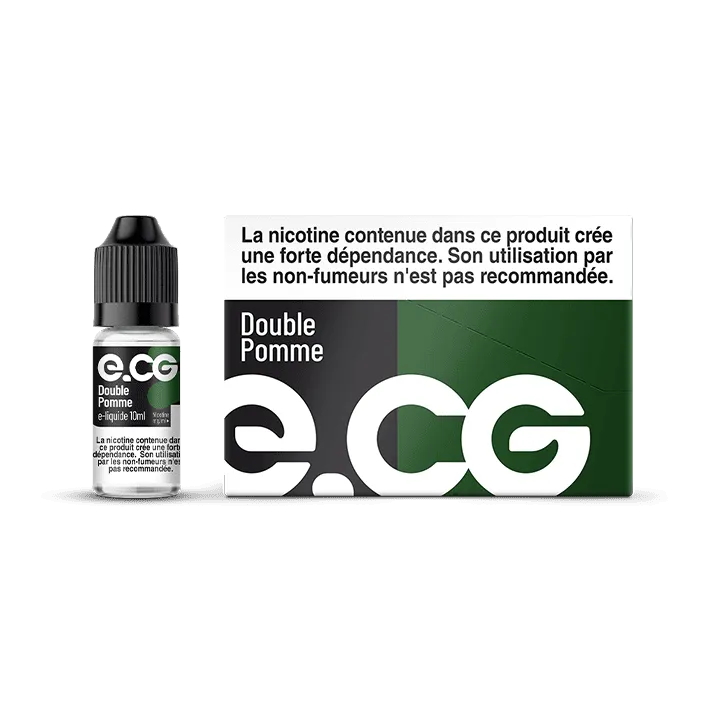 E-liquide e-CG Double pomme à Reims | Bar Tabac du Rond Point