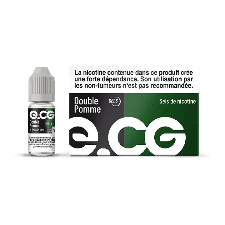 E-liquide e-CG Double pomme à Reims | Bar Tabac du Rond Point