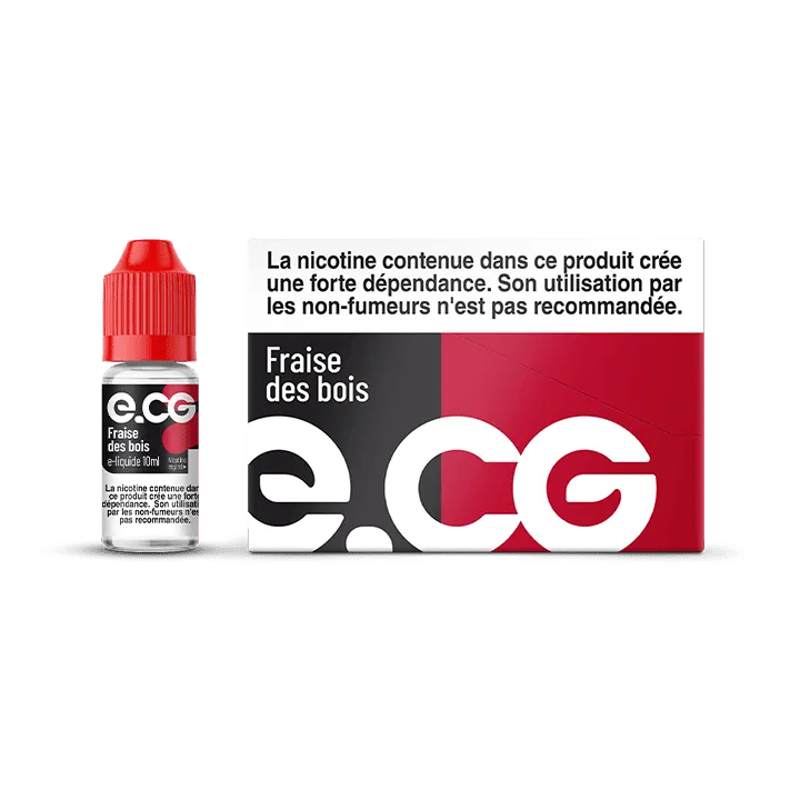 E-liquide e-CG Fraise des bois à Reims | Bar Tabac du Rond Point