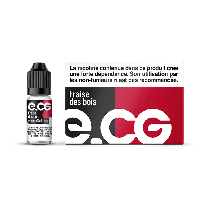 E-liquide e-CG Fraise des bois à Reims | Bar Tabac du Rond Point