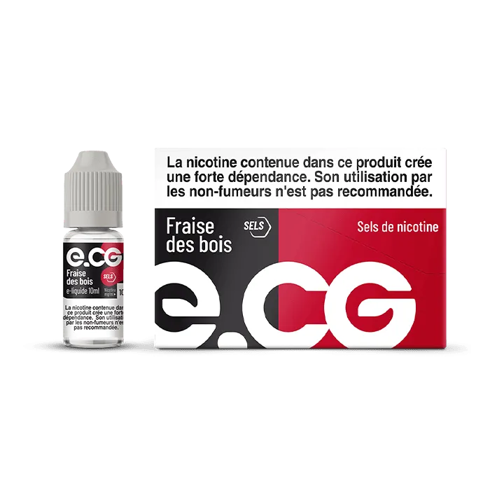 E-liquide e-CG Fraise des bois à Reims | Bar Tabac du Rond Point
