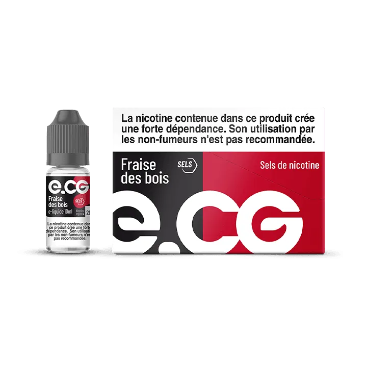 E-liquide e-CG Fraise des bois à Reims | Bar Tabac du Rond Point