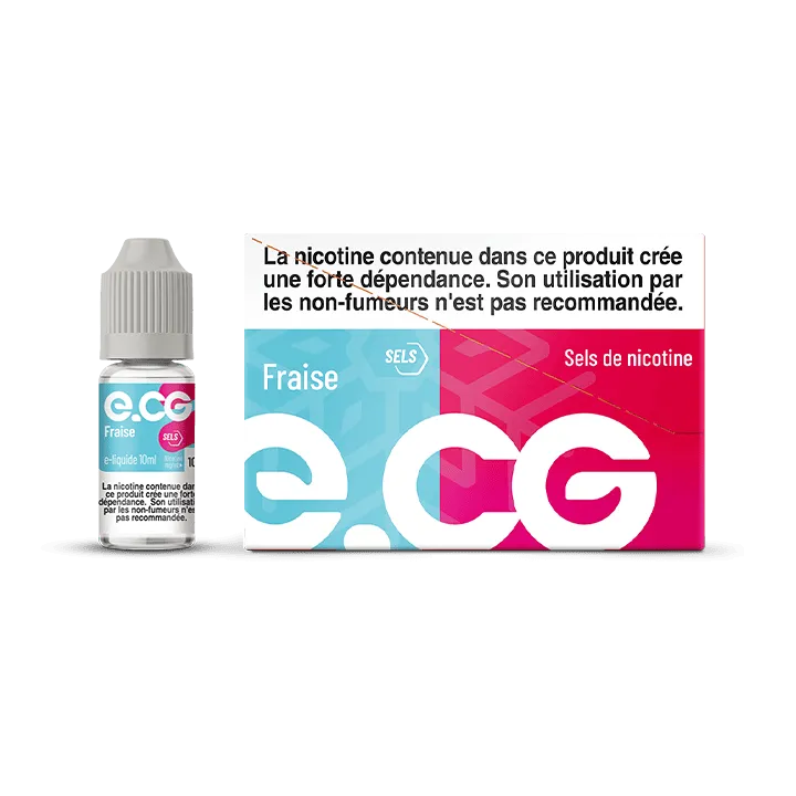 E-liquide e-CG Fraise givrée à Reims | Bar Tabac du Rond Point