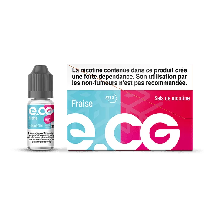 E-liquide e-CG Fraise givrée à Reims | Bar Tabac du Rond Point