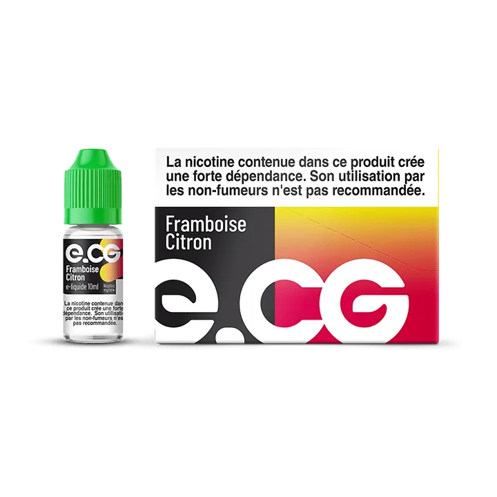 E-liquide e-CG Framboise Citron à Reims | Bar Tabac du Rond Point