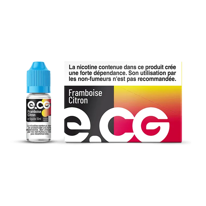 E-liquide e-CG Framboise Citron à Reims | Bar Tabac du Rond Point