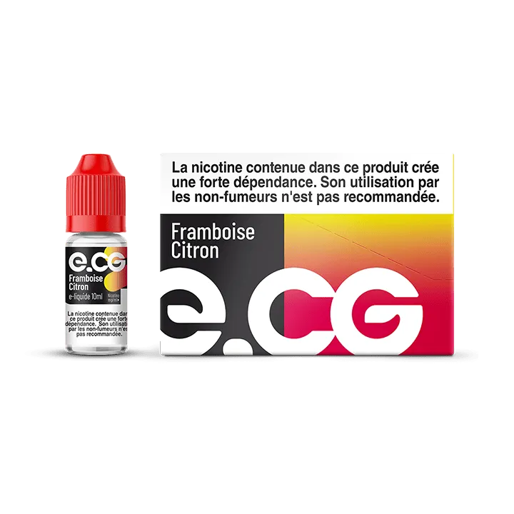 E-liquide e-CG Framboise Citron à Reims | Bar Tabac du Rond Point