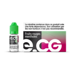 E-liquide e-CG Fruits rouges mentholés à Reims | Bar Tabac du Rond Point