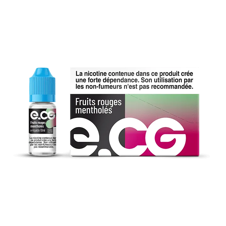 E-liquide e-CG Fruits rouges mentholés à Reims | Bar Tabac du Rond Point