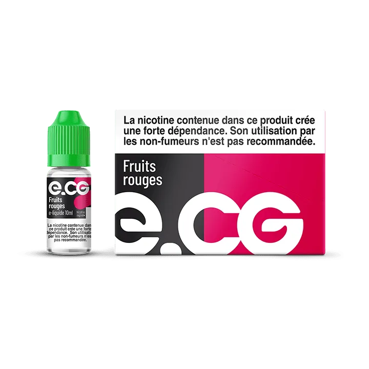 E-liquide e-CG Fruits rouges à Reims | Bar Tabac du Rond Point