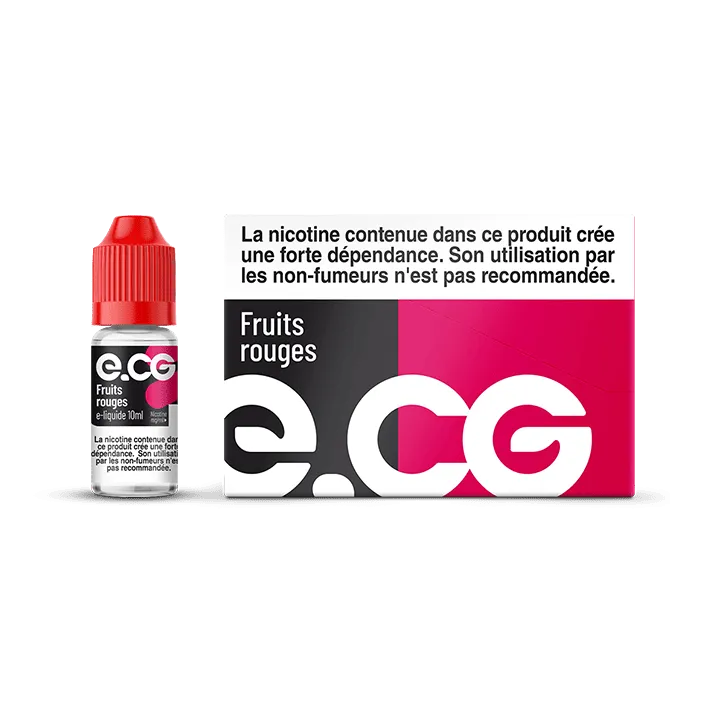 E-liquide e-CG Fruits rouges à Reims | Bar Tabac du Rond Point