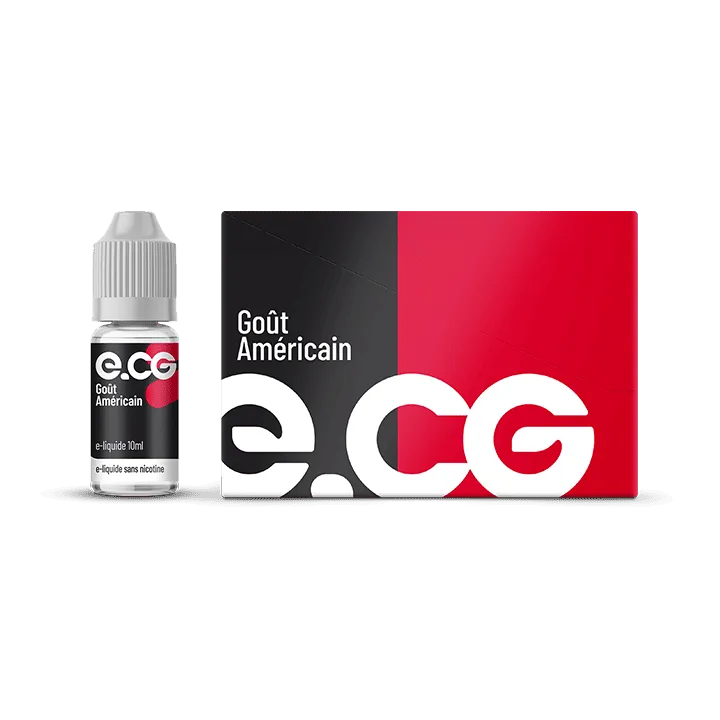 E-liquide e-CG Goût Américain à Reims | Bar Tabac du Rond Point