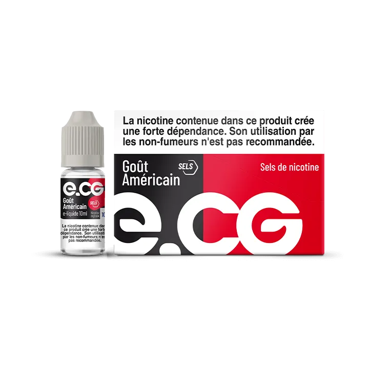 E-liquide e-CG Goût Américain à Reims | Bar Tabac du Rond Point