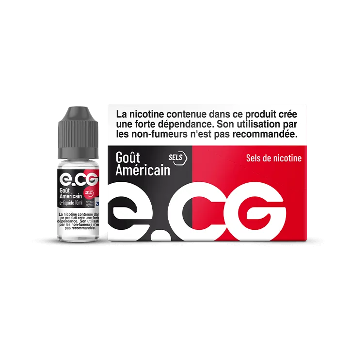 E-liquide e-CG Goût Américain à Reims | Bar Tabac du Rond Point