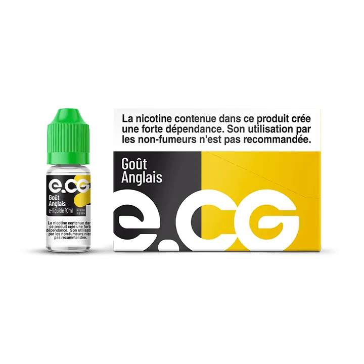 E-liquide e-CG Goût Anglais à Reims | Bar Tabac du Rond Point