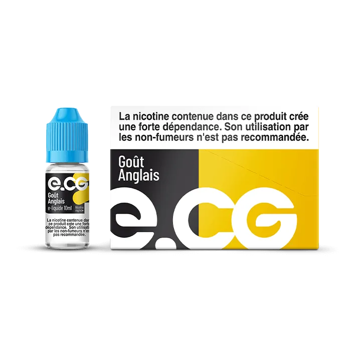 E-liquide e-CG Goût Anglais à Reims | Bar Tabac du Rond Point