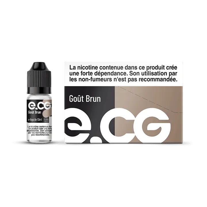 E-liquide e-CG Goût Brun à Reims | Bar Tabac du Rond Point