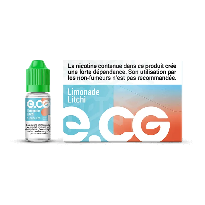 E-liquide e-CG Limonade Litchi à Reims | Bar Tabac du Rond Point
