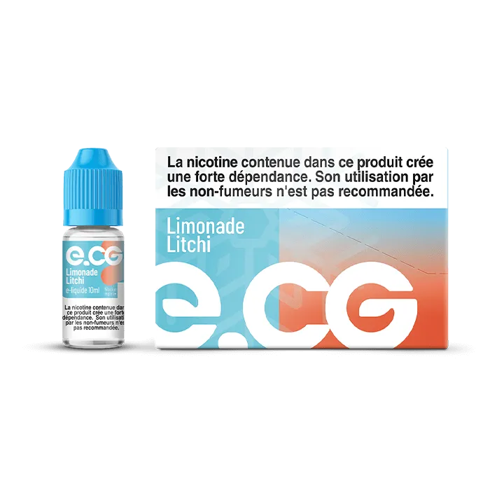 E-liquide e-CG Limonade Litchi à Reims | Bar Tabac du Rond Point
