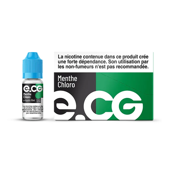 E-liquide e-CG Menthe chloro à Reims | Bar Tabac du Rond Point