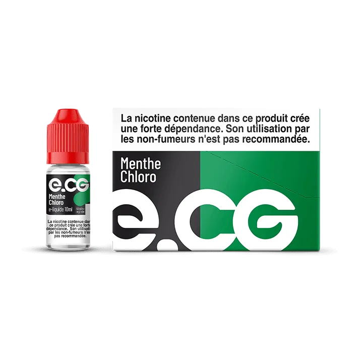 E-liquide e-CG Menthe chloro à Reims | Bar Tabac du Rond Point