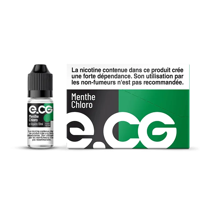 E-liquide e-CG Menthe chloro à Reims | Bar Tabac du Rond Point