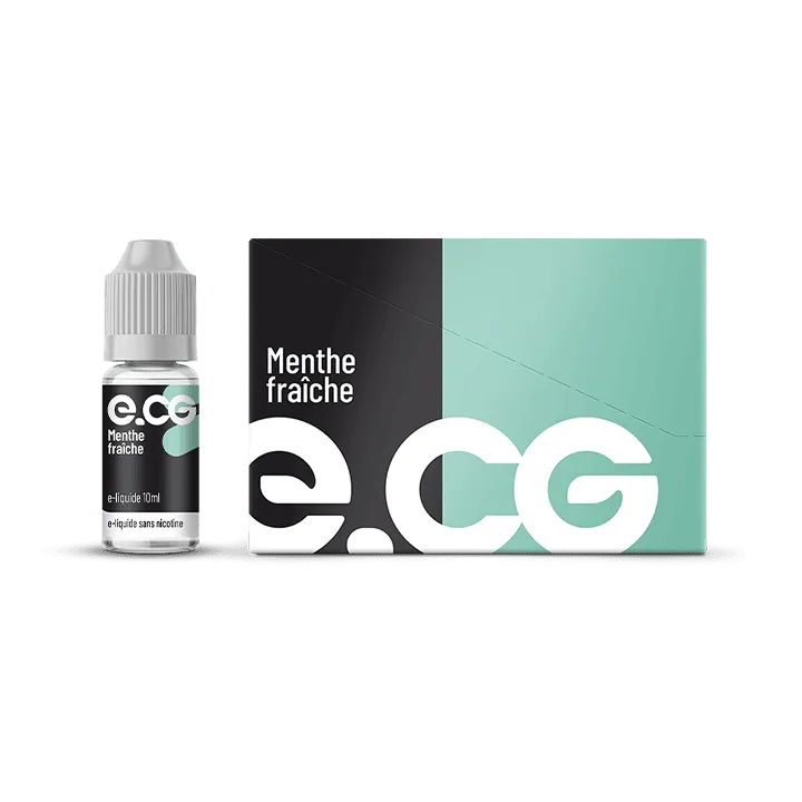 E-liquide e-CG Menthe fraîche à Reims | Bar Tabac du Rond Point