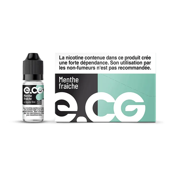 E-liquide e-CG Menthe fraîche à Reims | Bar Tabac du Rond Point