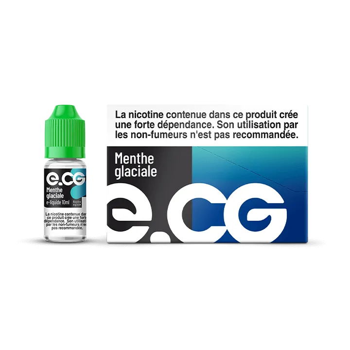 E-liquide e-CG Menthe glaciale à Reims | Bar Tabac du Rond Point