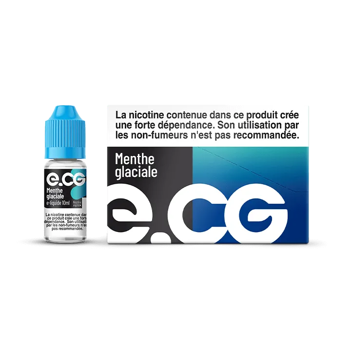 E-liquide e-CG Menthe glaciale à Reims | Bar Tabac du Rond Point