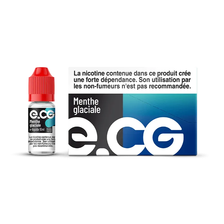E-liquide e-CG Menthe glaciale à Reims | Bar Tabac du Rond Point