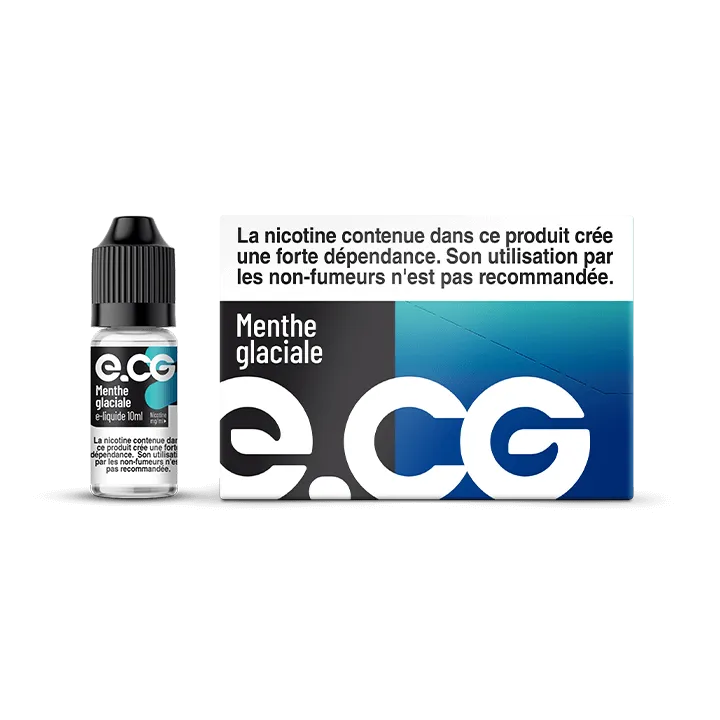 E-liquide e-CG Menthe glaciale à Reims | Bar Tabac du Rond Point